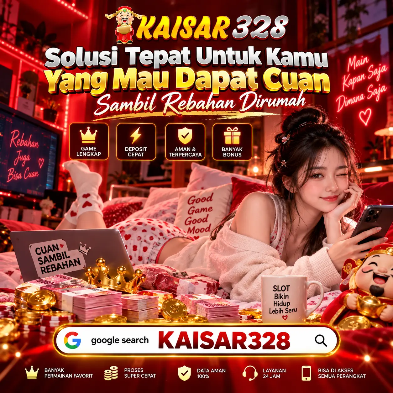 KAISAR328 Solusi Tepat Untuk Kamu Yang Mau Dapat Cuan Sambil Rebahan Dirumah in Medan